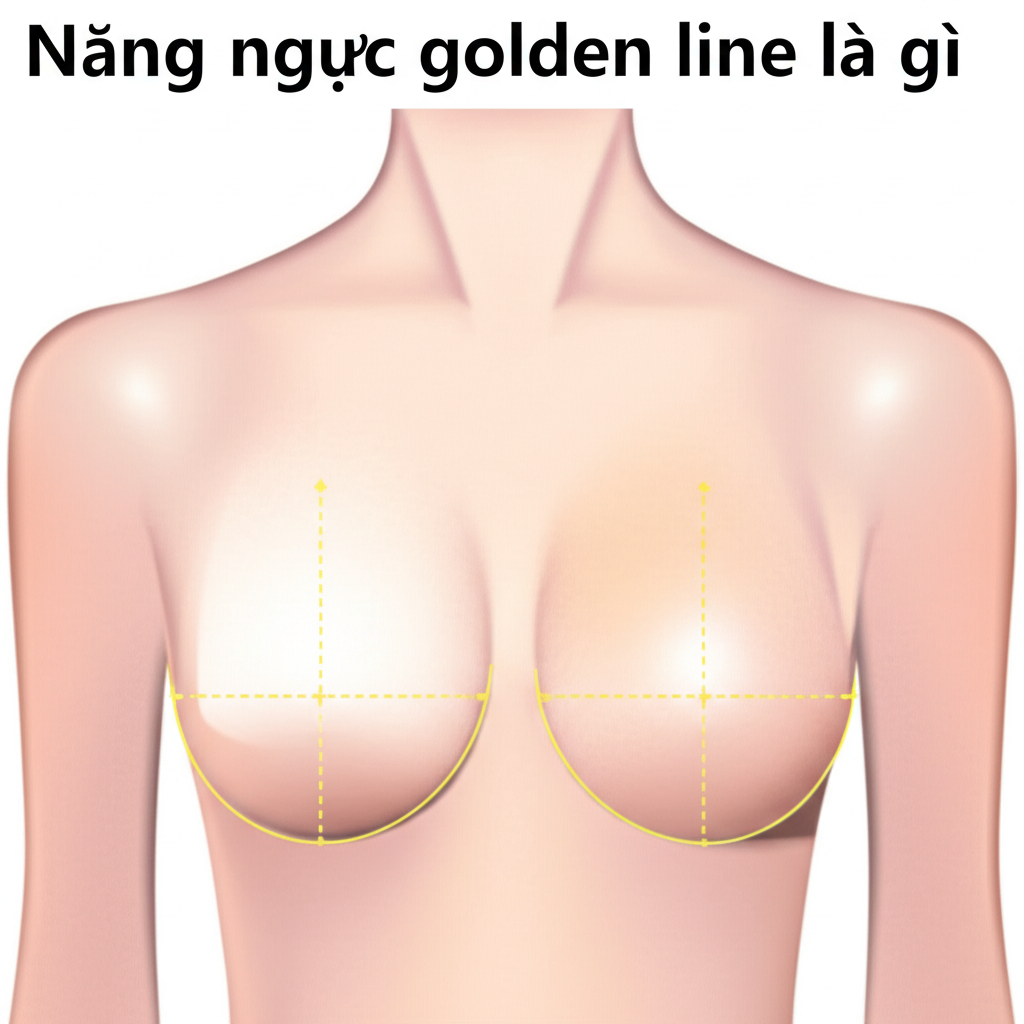 Nâng ngực golden line là gì? Bí quyết tuyệt đẹp và an toàn!