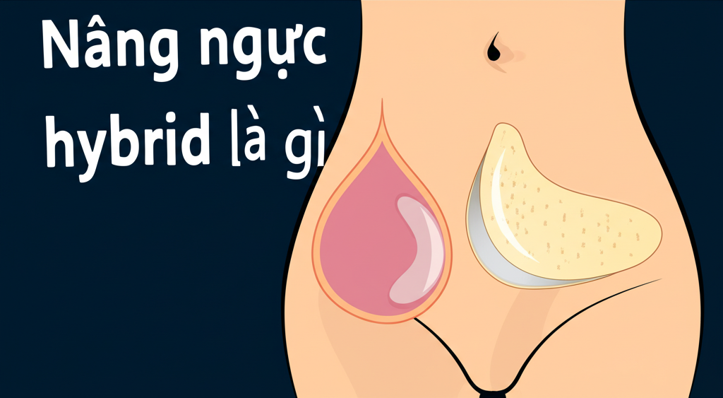 Nâng ngực hybrid là gì? Khám phá phương pháp độc quyền tuyệt đẹp!